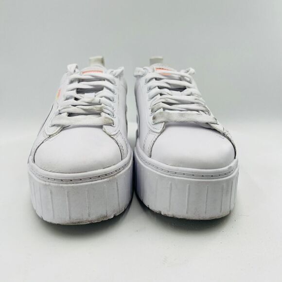 Puma Mayze Chunky Sneakers In White-Multi-Lilac Shoes Size 8.5 - Picture 3 of 12